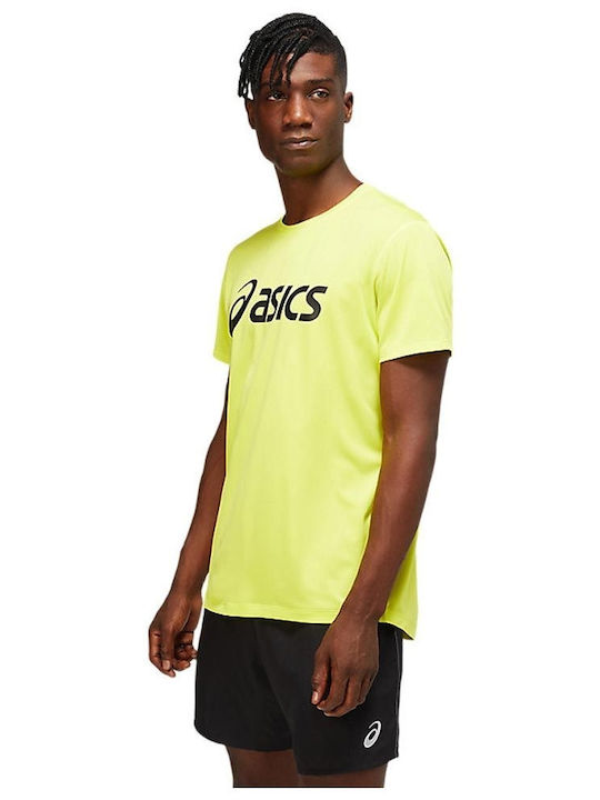 Core Αθλητικό T-shirt Κίτρινο