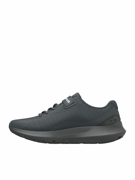 Bps Surge 3 Ac Kids Sports Shoes Running with Hoop & Loop Closure Gray