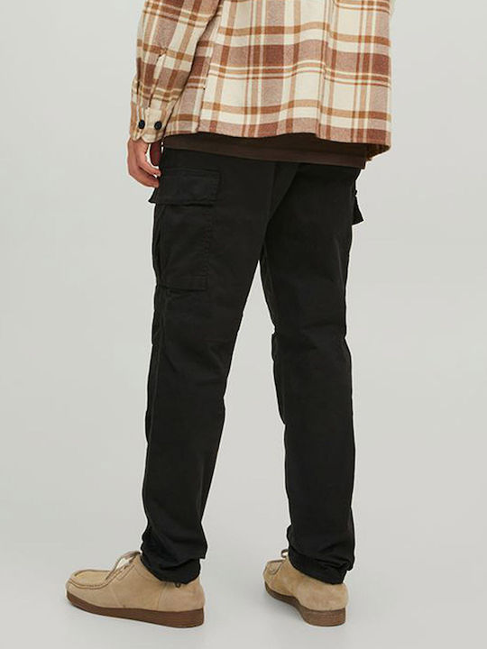 Jack & Jones Trousers Cargo Black