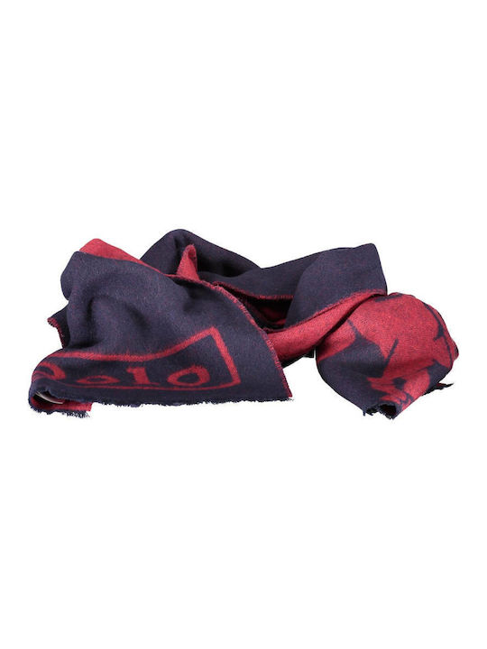 Ralph Lauren Men's Wool Scarf Navy Blue