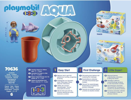 Playmobil 123 Aqua Water Wheel für 1,5+ Jahre Jahre