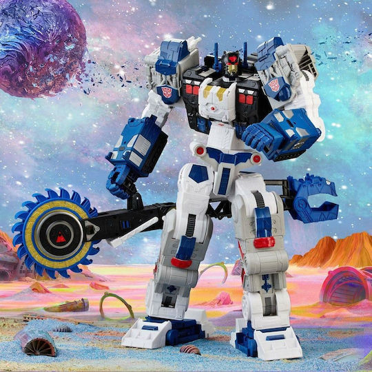 Action Figure Titan Class Cybertron Universe Metroplex Transformers for 15+ Years 56cm.