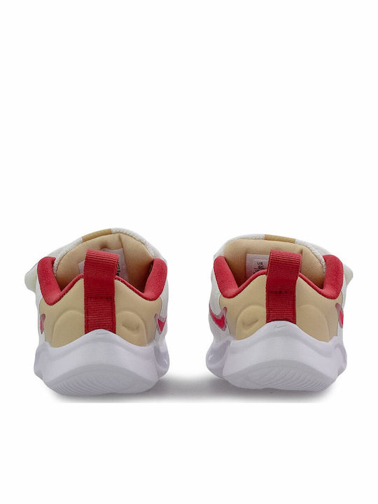 Star Runner Star Runner 3 Kids Sports Shoes Running with Hoop & Loop Closure Beige