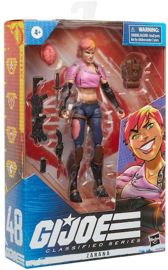 Φigură de acțiune GI Joe: Classified Series Zarana pentru copii de 4+ ani ani 15cm cm