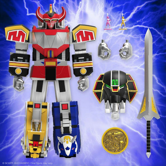 Φιγούρα Δράσης Mighty Morphin Dino Megazord Ultimates Power Rangers