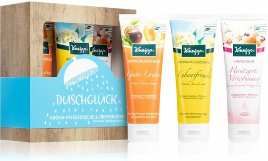 Kneipp Gift Set Happy Shower Αφρόλουτρο σε Gel με Αμύγδαλο 3x75ml