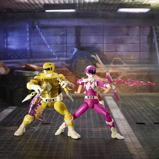 Φιγούρα Δράσης x TMNT: Lightning Collection Morphed April O´Neil & Michelangelo 2-Pack Power Rangers