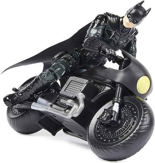Φigură de acțiune Batman Batcycle pentru copii de 4+ ani ani