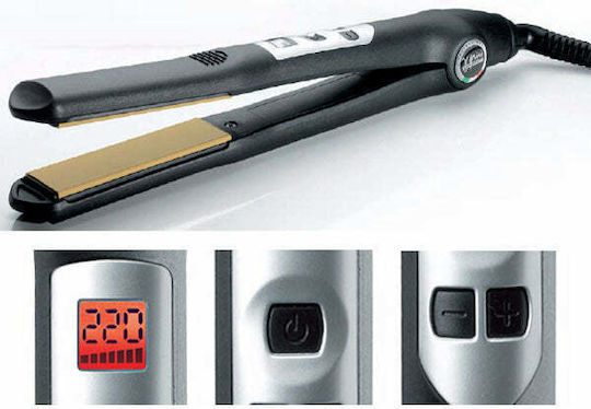 GammaPiu I-Extra Nano Tiitanio Digital Control Πρέσα Μαλλιών με Κεραμικές Πλάκες Ionic 50W