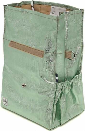 The Lunch Bags School Insulated Hand Lunch Bag 5lt Green 21 x 16 x 24cm