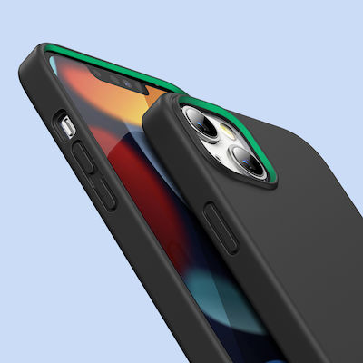 Back Cover Σιλικόνης Μαύρο (iPhone 13 mini)