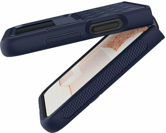 Caseology Parallax Back Cover Plastic / Silicone Midnight Blue (Galaxy Z Flip4)