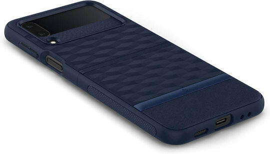 Caseology Parallax Back Cover Plastic / Silicone Midnight Blue (Galaxy Z Flip4)