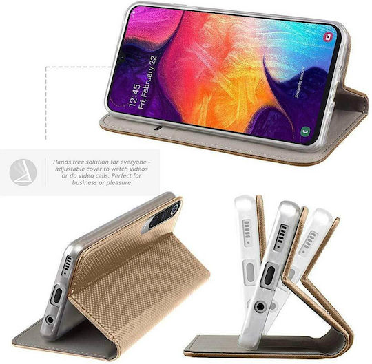 Smart Magnet Книга Пластмаса Златист (Galaxy A03)