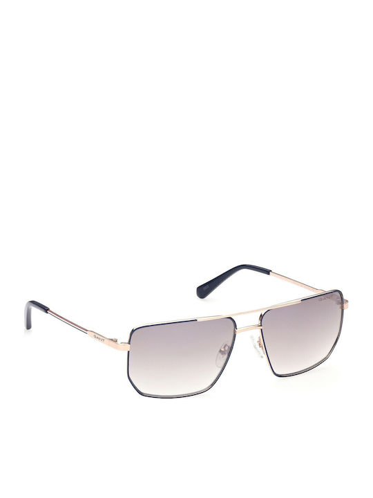 Gant Men's Sunglasses with Gray Metal Frame