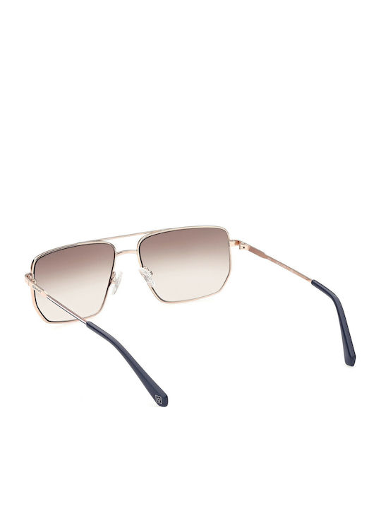 Gant Men's Sunglasses with Gray Metal Frame