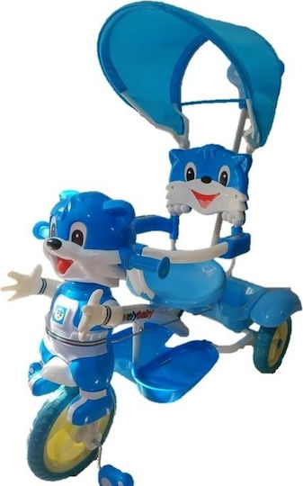 MG Toys Dog with Parental Handle for 18 Months Blue