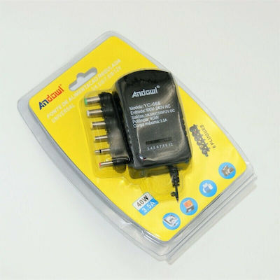 Andowl YC-668 Universal Power Adapter 12V 3.5A 42W with 6 Plug