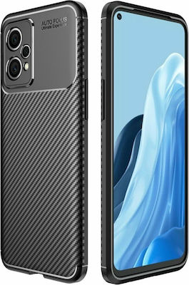 Ancus AutoFocus Carbon Fiber Coperta din spate Silicon Negru (Realme 9 5G / 9 Pro) 36464