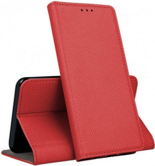 Smart Magnet Book Δερματίνης Κόκκινο (Realme 9i)