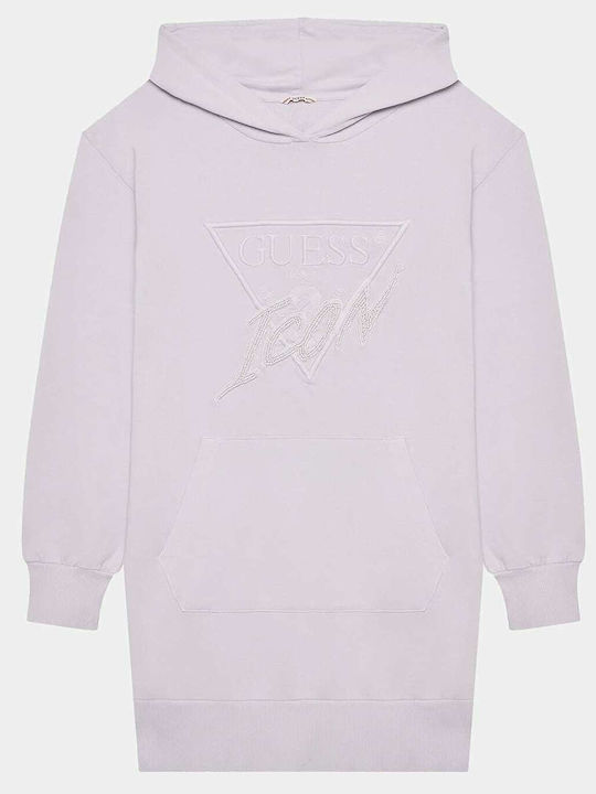 Kids' Dress Top Long Sleeve Lilac