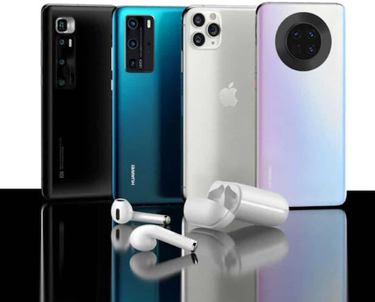 Lenovo LP2 Earbud Bluetooth Handsfree Earphones with Charging Case White