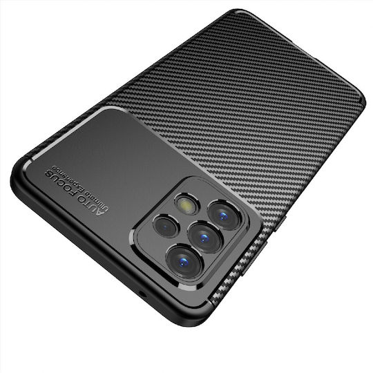 Ancus AutoFocus Carbon Fiber Back Cover Plastic Black (Galaxy A33 5G)