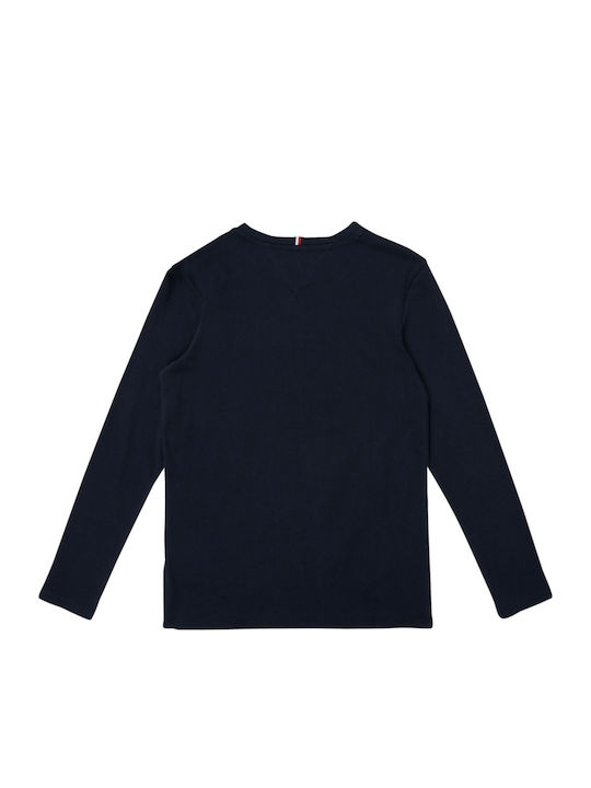 Παιδική Μπλούζα Μακρυμάνικη Navy Μπλε Essential