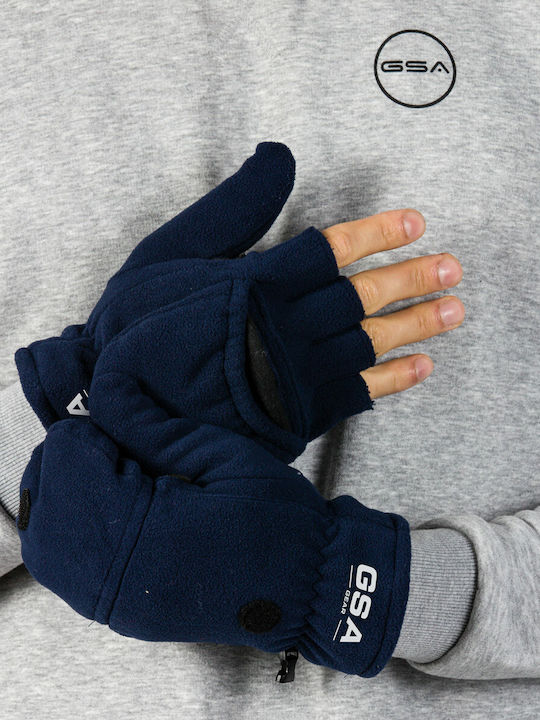GSA Marineblau Vlies Handschuhe