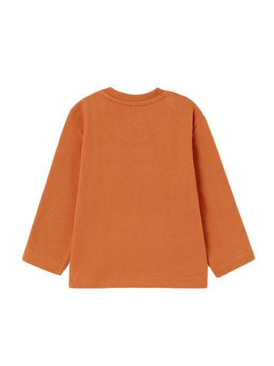 Mayoral Kids Blouse Long Sleeve Orange