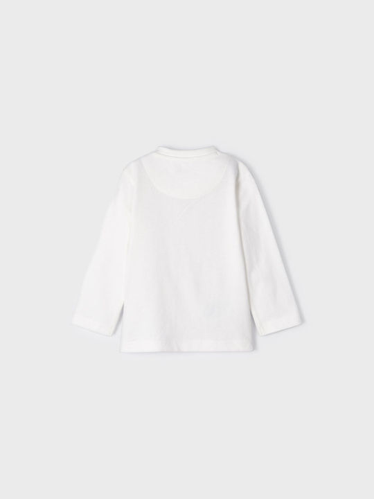 Mayoral Kids Blouse Long Sleeve White