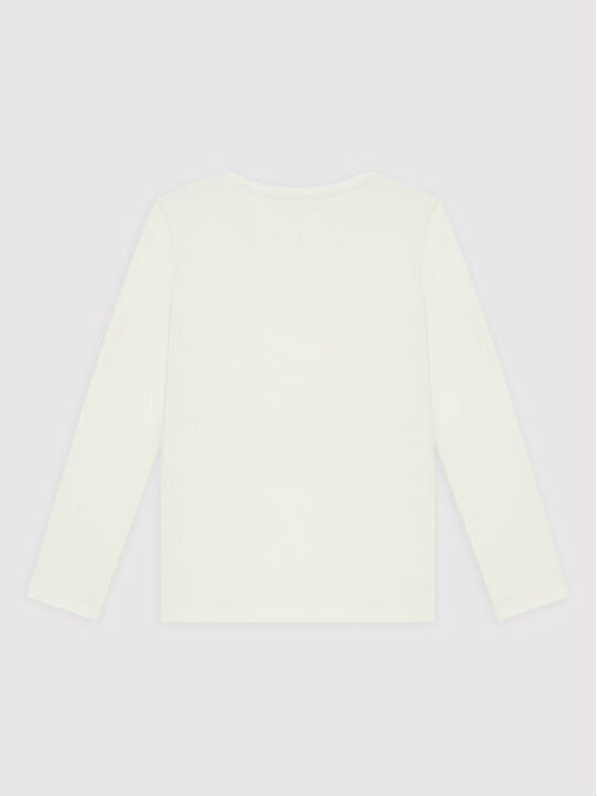 Guess Kids' Blouse Long Sleeve White