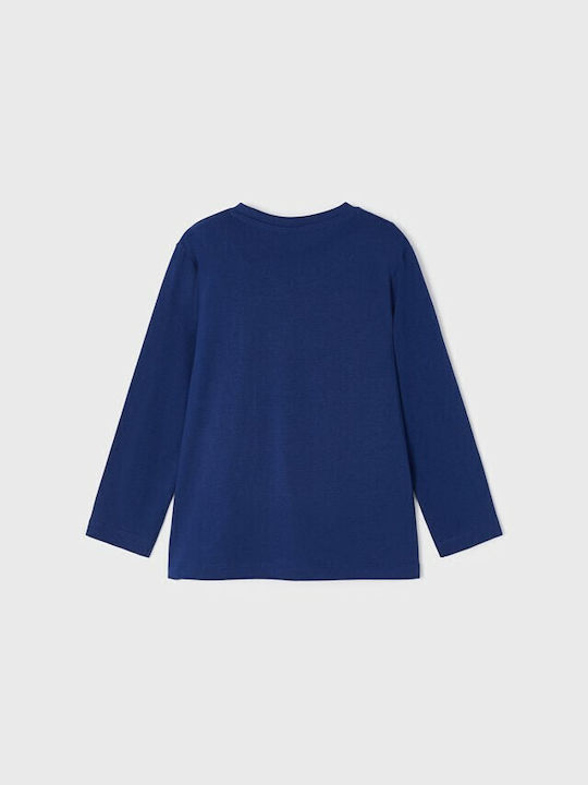 Mayoral Kids Blouse Long Sleeve Blue