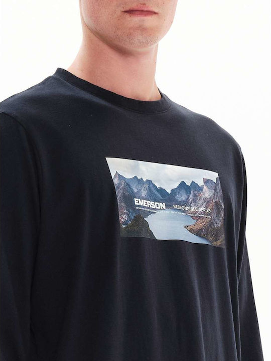 T-shirt Navy Μπλε
