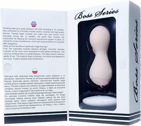 Kulki-Vibrating Silicone Kegel Balls Безжични Вагинални топки с вибрация Flesh