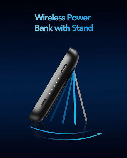 Veger Tiny MagSafe Power Bank 5000mAh 20W με Θύρα USB-C Μαύρο
