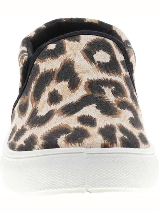 Γυναικεία Slip-On Πάνινα Leopard