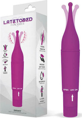 LateToBed Fun Vibes Drimy Easy Quick Stimulator Clitoral Vibrator LT-677 Purple