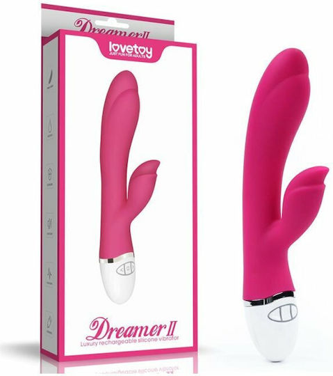 Lovetoy Vibe Dreamer II Vibrator Kaninchen 25cm Pink