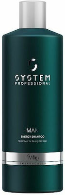 System Professional Man Lipid Code M1E Energy Shampoos Wiederaufbau/Ernährung für Alle Haartypen 1x1000ml