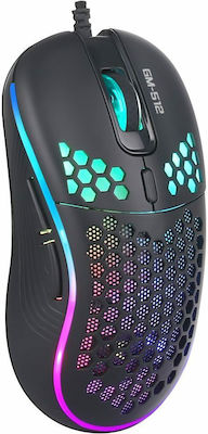 Xtrike Me GM-512 RGB Gaming Mouse 6400 DPI Black