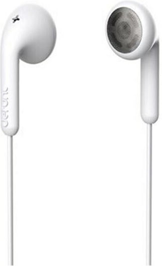 Defunc Basic Talk Earbuds Handsfree με Βύσμα 3.5mm Λευκό