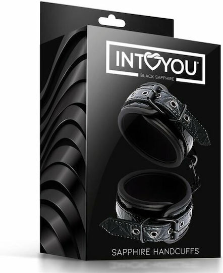 IntoYou Sapphire Handcuffs Χειροπέδες Black