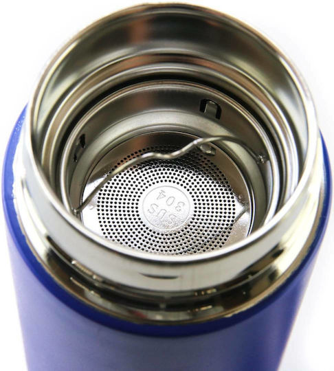 Viosarp Μπουκάλι Θερμός Ανοξείδωτο 500ml Μπλε