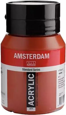 Royal Talens Amsterdam All Acrylics Standard Acrylic Paint Set Burnt Sienna 411 1000ml 1Stück