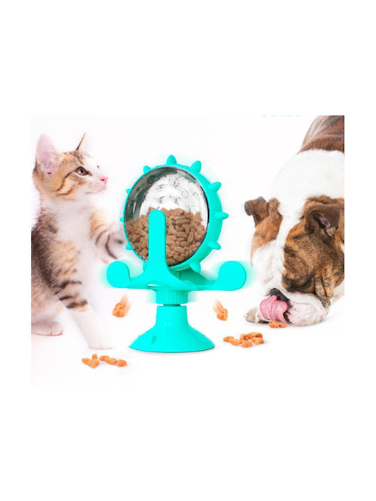 Pet Interest Runner Leaking Cat Toy Light Blue Blue 74x138x163mm