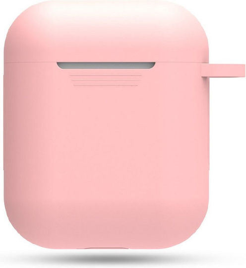 Θήκη Σιλικόνης σε Ροζ χρώμα για Apple AirPods