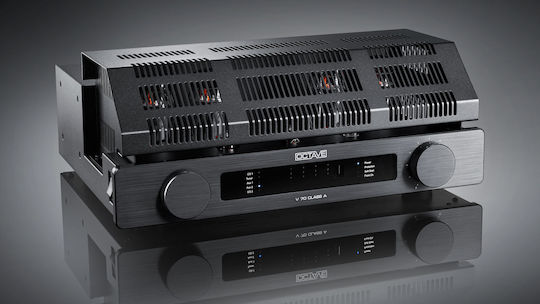 Octave V 70 Class A Λαμπάτος Ολοκληρωμένος Ενισχυτής Hi-Fi Stereo 70W/4Ω Μαύρος