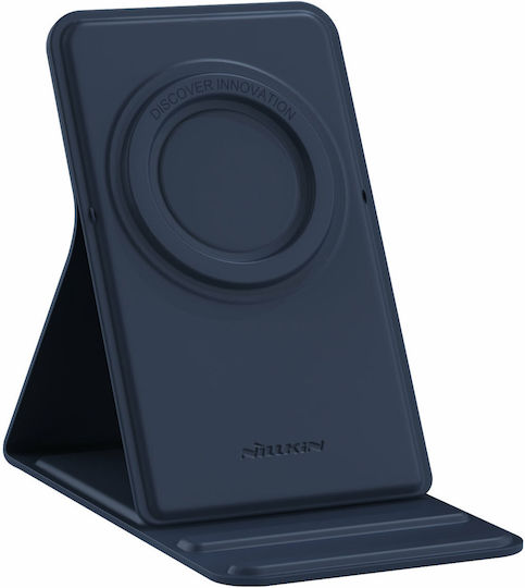Nillkin Magnetic Stand Snapbase Leather Desk Stand for Mobile Phone in Blue Colour