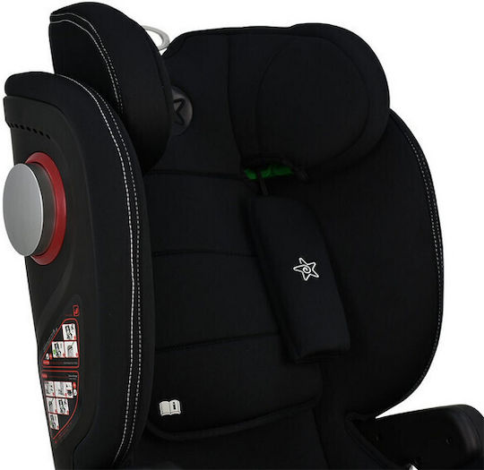 Bebe Stars Leon Plus Baby Car Seat i-Size with Isofix Black